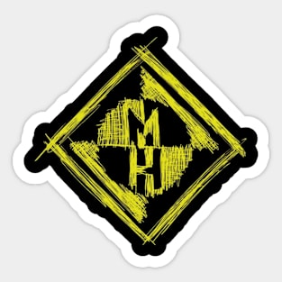 Machine Head band new 2 Sticker